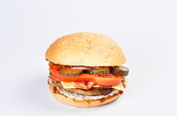 The perfect hamburger.