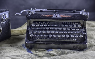 alte mechanische Schreibmaschine