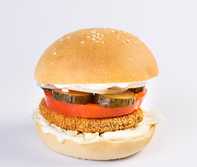 The perfect hamburger.