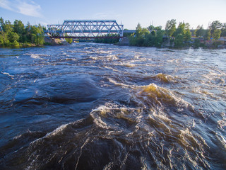 Thresholds river, Karelia, Russia 