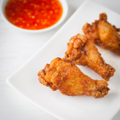 Crispy fried chicken lag or Fried Chicken Drumstick