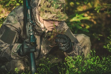 Tracker Looking For Signs