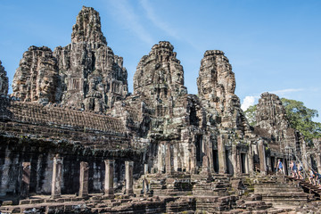 Naklejka premium Prasat Bayon in Cambodia