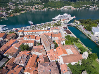 Aerial view of Kotor