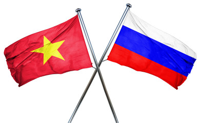 Флаг вьетнама и россии Флаг вьетнама и россии