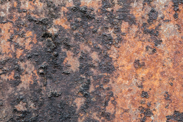 sheet metal to rust.