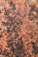 sheet metal to rust.