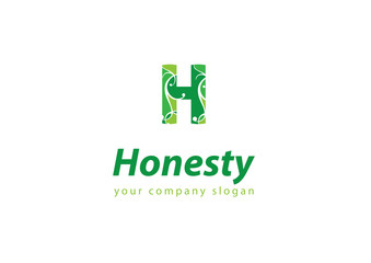 letter H logo Template for your company