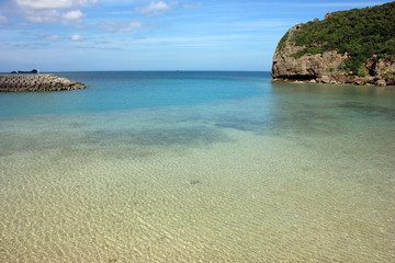 Fototapeta premium 南国の静かな入り江