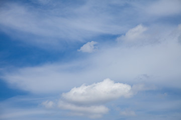 Fototapeta na wymiar Clouds in the sky, Blue sky and clouds.