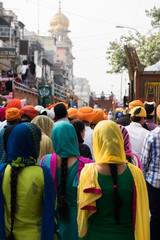 Sikh Mass Celebrating Ceremony