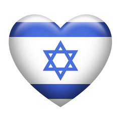 Israel Insignia Heart Shape