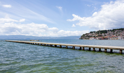 Fototapeta na wymiar Lake Ohrid