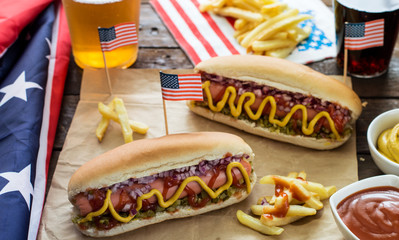 American Hotdogs -Picnic For 4 of July