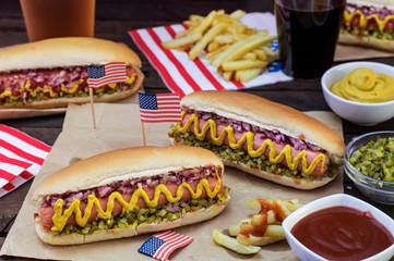 American Hotdogs -Picnic For 4 of July
