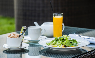 breakfast on the terrace