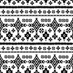 Tribal art ethnic boho seamless pattern 