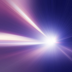 Abstract image of speed motion on the road.