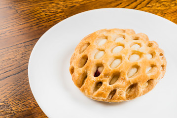 puff pastry with cottage cream