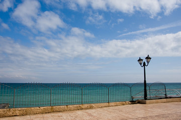 Obraz premium seafront and blue sky