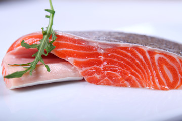 Fresh salmon