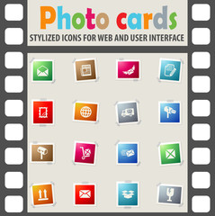 post service icon set