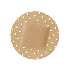 Round adhesive bandage