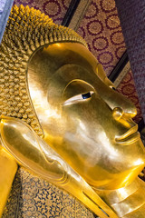 Laying Buddha temple in Bangkok