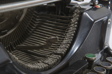 antique typewriter