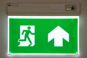 fire exit sign