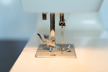 Sewing machine close