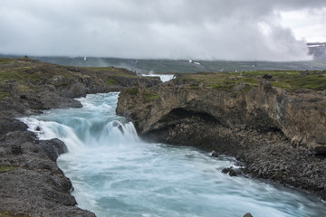 Skjalfandafljot River, Iceland.