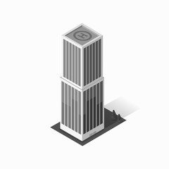 Skyscrapers House Building Icon