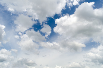 Blue sky cloud.Sky cloud .Cloudy