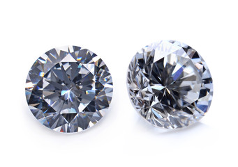 diamond isolated  on white background