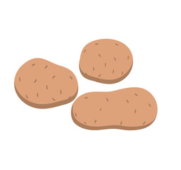 Potato vector illustration.