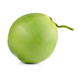 Coconut isolated on white background