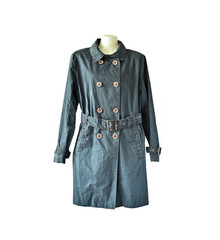 Trenchcoat / Jeansoptik / Zweireiher / Sommertrend / Sommermantel / Damenmantel