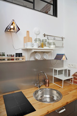 décoration cuisine studio appartement