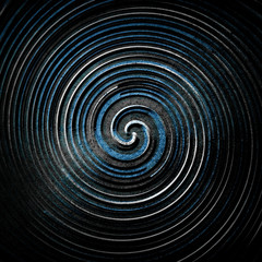 abstract twist metal design background