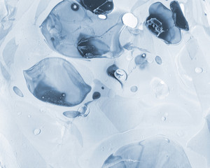 Fototapeta premium Black and white marble textures. Paper marbling