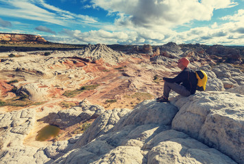 Fototapeta premium Hike in Utah