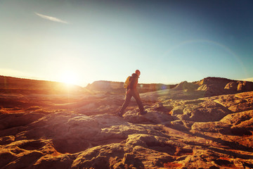 Obraz premium Hike in Utah