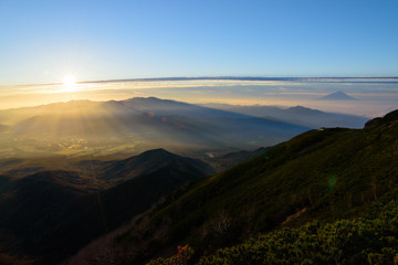 Mt.Fuji and sea of clouds