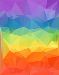 Abstract triangle geometrical background vector