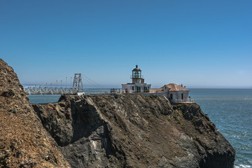 Fototapeta na wymiar Point Bonita Lighthouse, California 