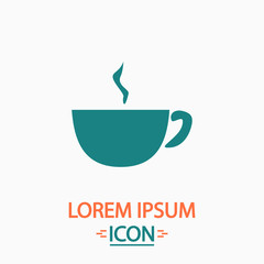 Coffee computer symbol