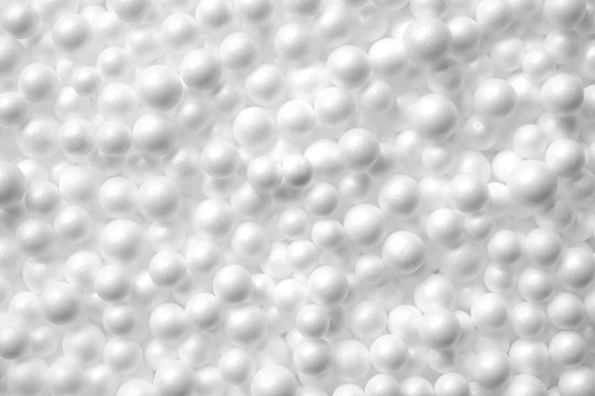 Polystyrene Foam Beads Polystyrene Foam Texture, Close Up Shot Stock Photo,  Picture and Royalty Free Image. Image 13871023.