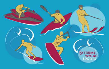 Extreme water sports