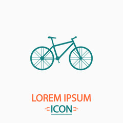 Bicycle computer symbol